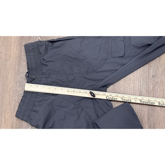 I Love Ugly Pants Mens Small Gray Cargo Joggers Stretch Nylon Drawstring - Picture 5 of 11